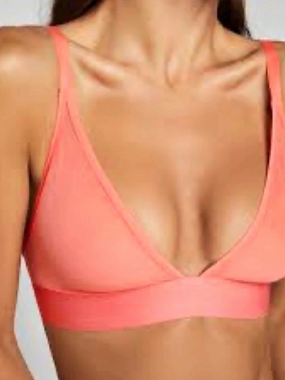 Negative Non-Wire Bra in Pink Size 1